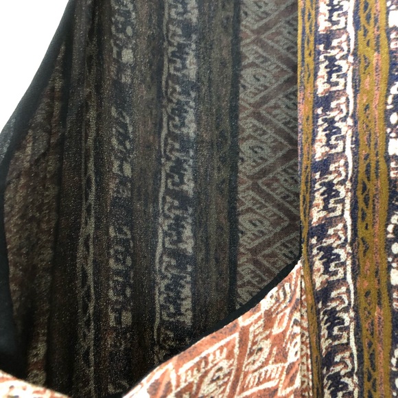 Ecote | Tribal Print Maxi Dress sz M - Picture 5 of 8